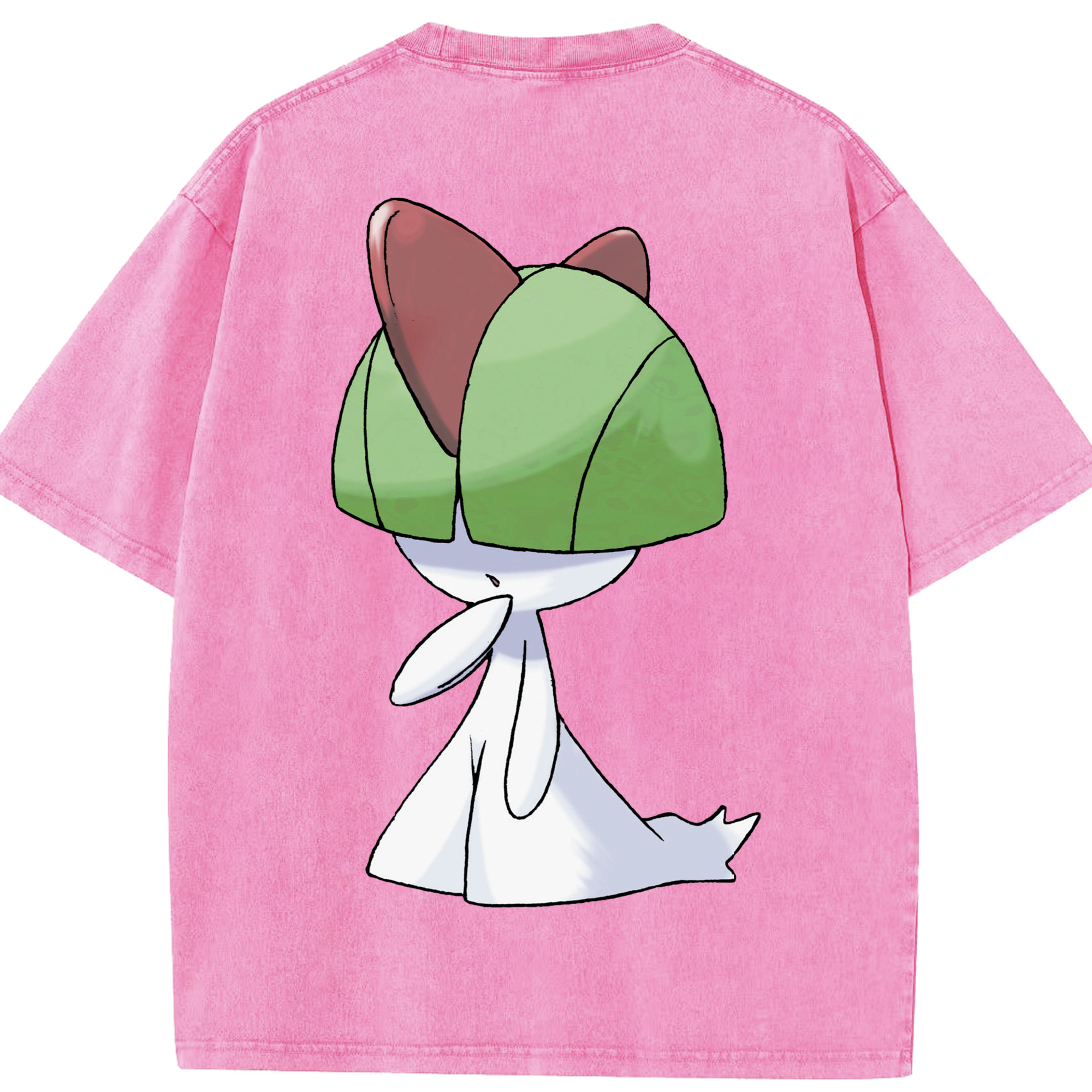 （画像用） ポケットモンスター Pokémon 綿100% ヴィンテージ風 半袖Tシャツ（背面プリント）